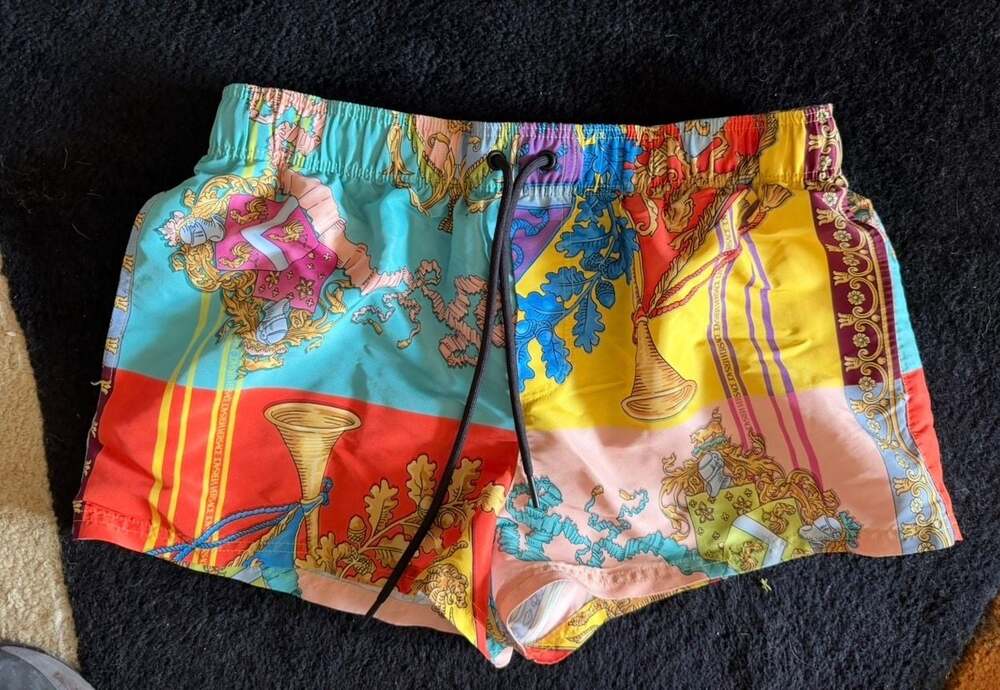 VERSACE Royal Rebellion short Swim Shorts